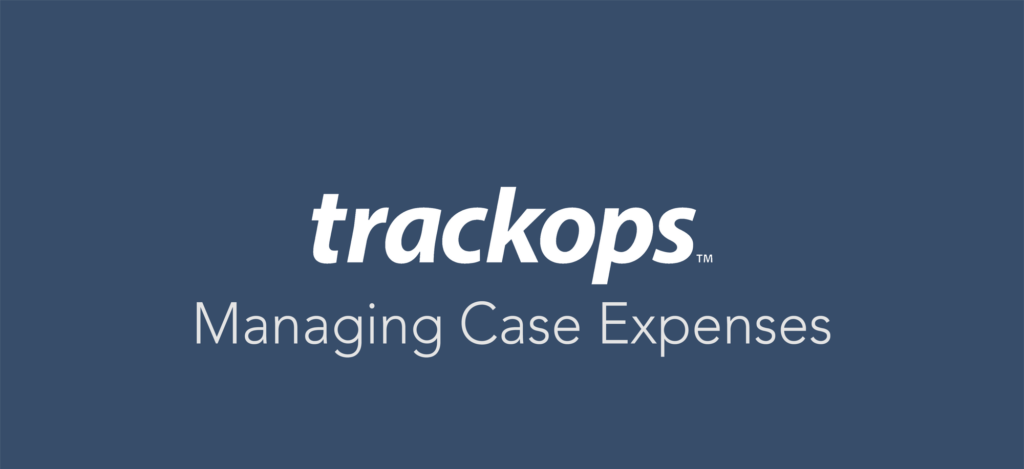 Feature Spotlight: Case Expenses